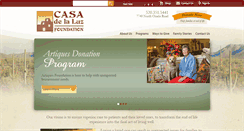 Desktop Screenshot of casafoundation.org